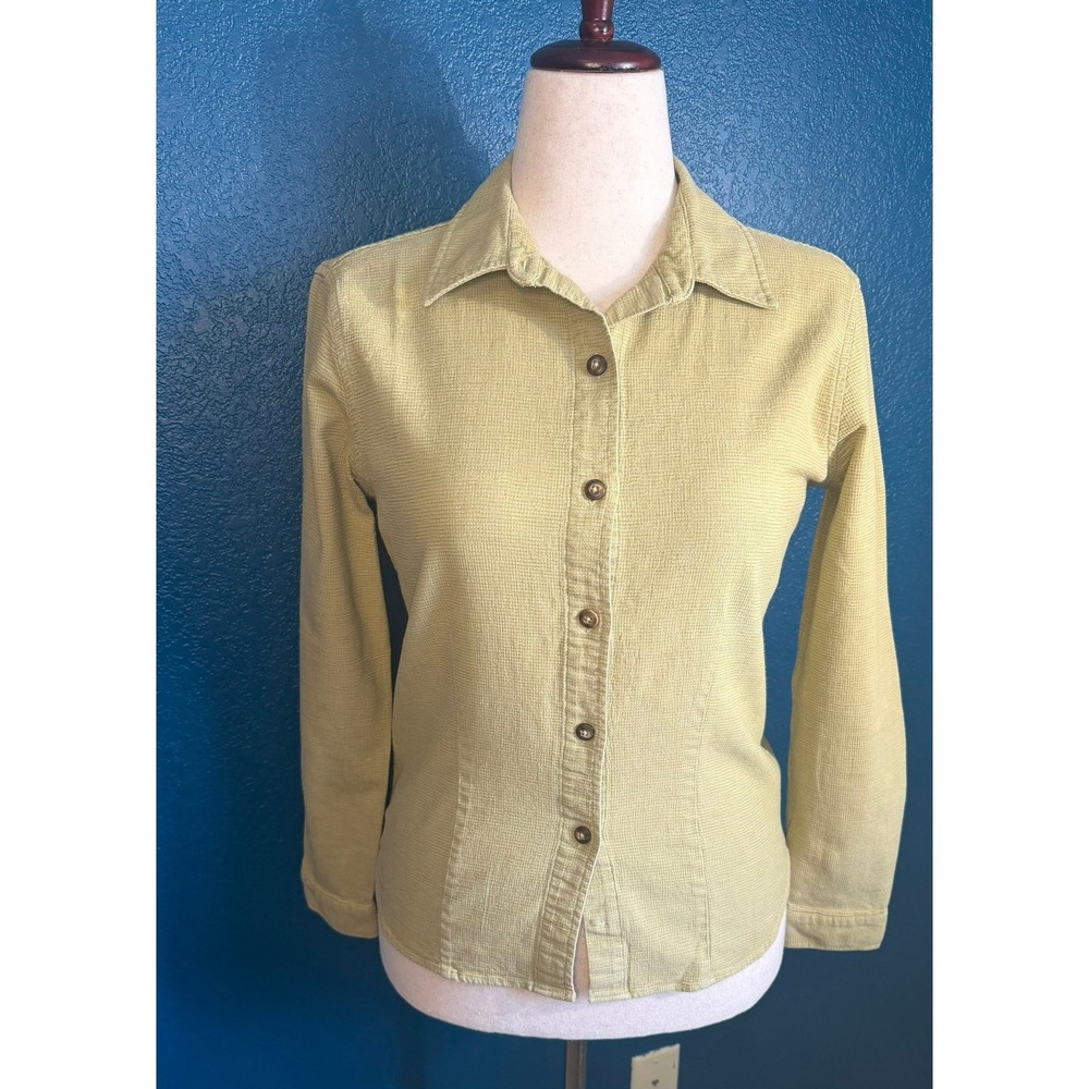 Patagonia Long Sleeve Button Up Organic Cotton Women's M